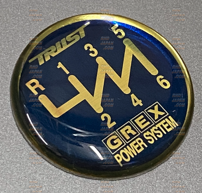 Trust Greddy GREX Power System Shift Map Pattern Navy / Gold - 6